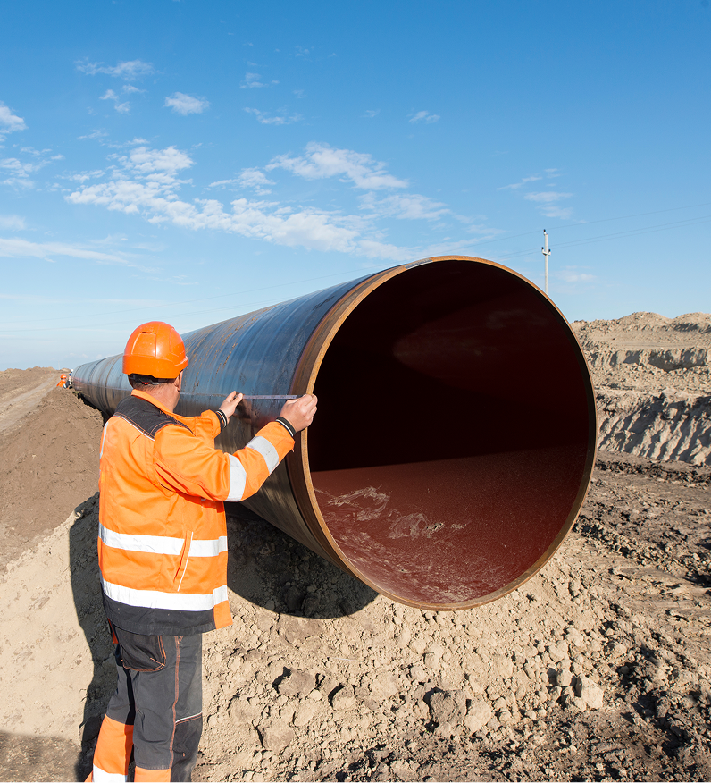 Construction of sewage networks